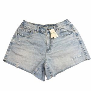 NWT Aerie Daydream Denim Shorts | Light Wash | Distressed | Size Medium